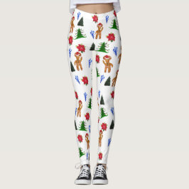 Leggings voor kerstpatronen