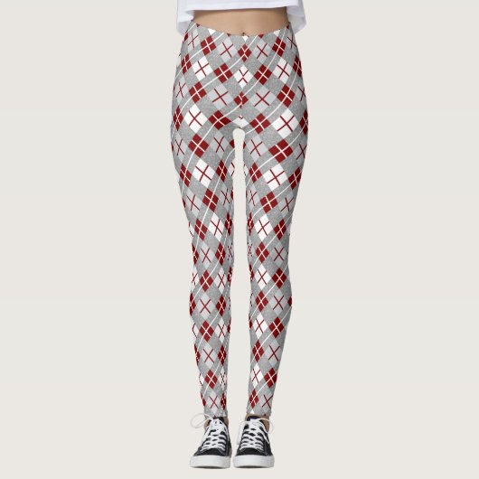 Leggings voor kerstpatronen (Voorkant)