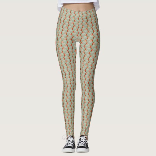 Leggings voor kerstvrouwen (Voorkant)