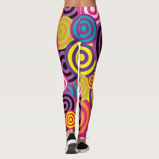 "Leggings voor kleurburst" Leggings (Achterkant)