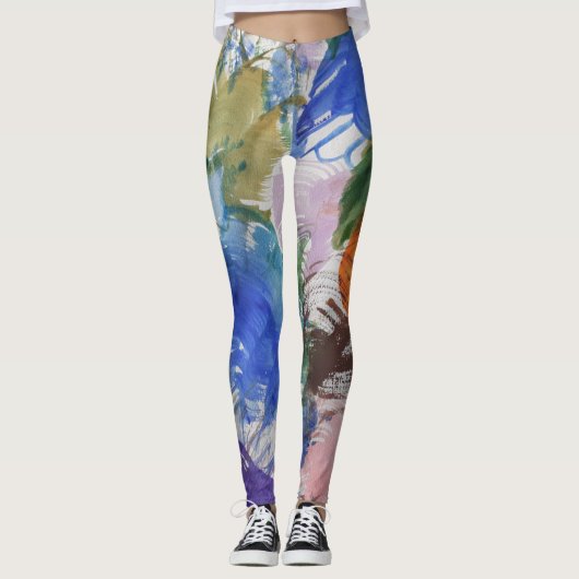 Leggings voor kleurenplash (Voorkant)