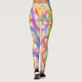 Leggings voor kleurenwolken (Achterkant)