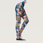 Leggings voor kleurrijke collage (Rechts)