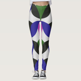 Leggings voor kleurrijke curven