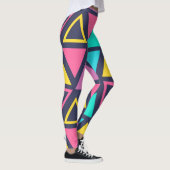 Leggings voor kleurrijke geometrische driehoeken (Rechts)