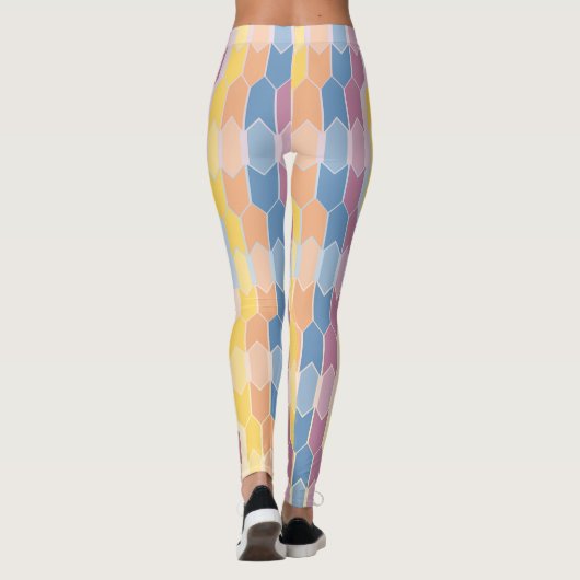 Leggings voor kleurrijke pijlen (Achterkant)