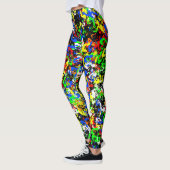 Leggings voor kleurrijke schilderplaatjes (Links)