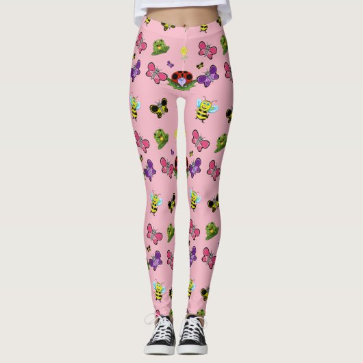 Leggings voor kleurrijke tuinen (Voorkant)