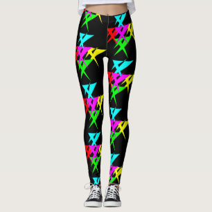 leggings voor kleurrijke vorm van 90 jaar