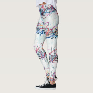 leggings voor kleurrijke Waterverf