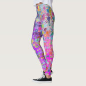 Leggings voor kleurrijke Waterverf Yoga Pants (Links)