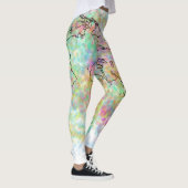 Leggings voor kleurrijke Wereldkaart (Rechts)