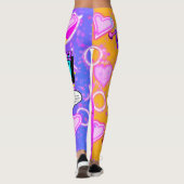 Leggings voor komische boeken voor meisjes (Achterkant)