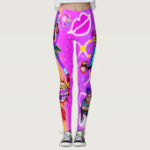 Leggings voor komische boeken voor meisjes (Voorkant)