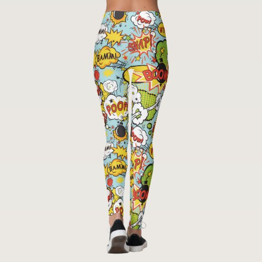 Leggings voor komische Gezegden (Achterkant)