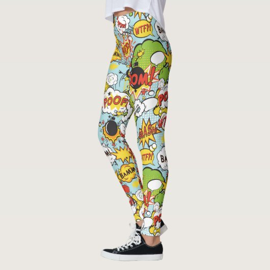 Leggings voor komische Gezegden (Links)