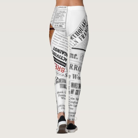 Leggings voor kranten (Achterkant)