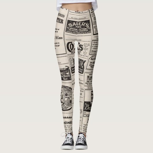 Leggings voor krantenreclame (Voorkant)