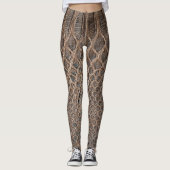 Leggings voor krokodillenontwerp (Voorkant)