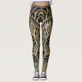 Leggings voor kunstontwerpen voor vrouwen (Voorkant)