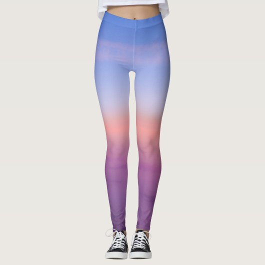 Leggings voor Lavender Sky "Live-in" (Voorkant)
