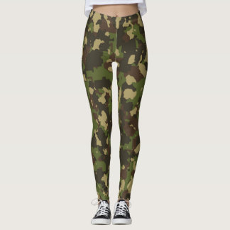 Leggings voor legerafdrukken