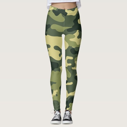 Leggings voor legerwas (Voorkant)