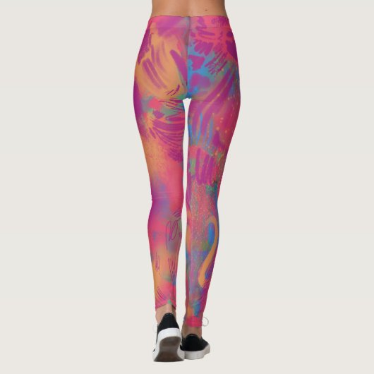 Leggings voor meerkleurige verf (Achterkant)