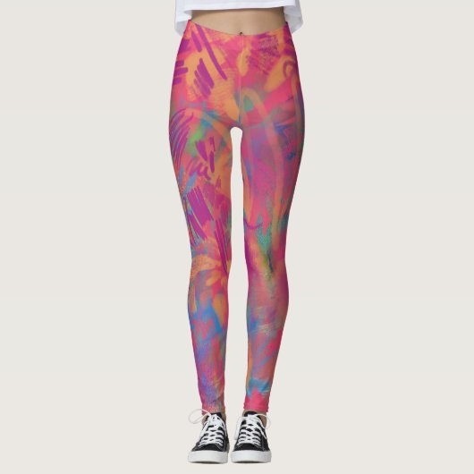 Leggings voor meerkleurige verf (Voorkant)