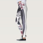 Leggings voor meisjes in het masker Halloween Flow (Links)