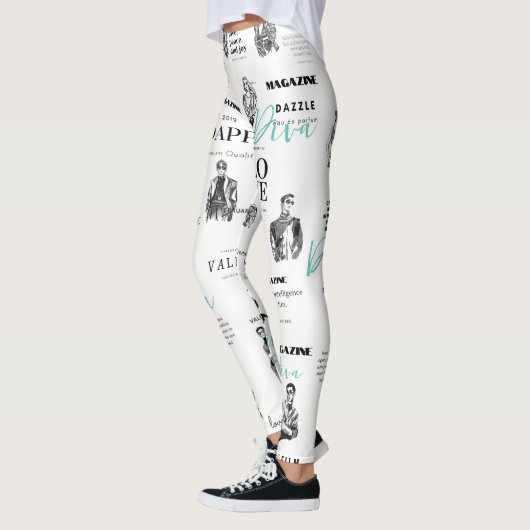 Leggings voor mode tijdschriften voor vrouwen (Links)