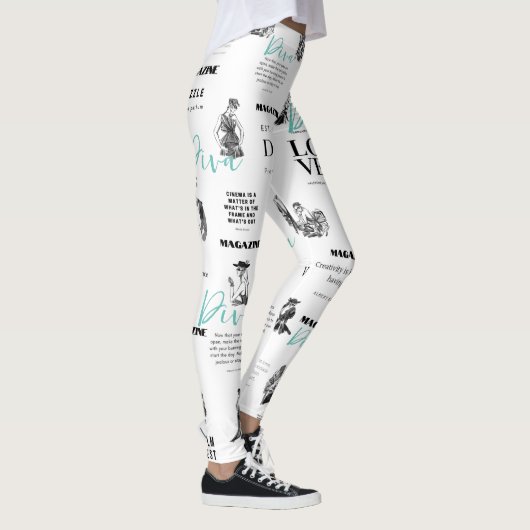 Leggings voor mode tijdschriften voor vrouwen (Rechts)