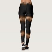 Leggings voor Mode van Chrome Glitter Design (Achterkant)