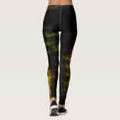 Leggings voor muziek en portret van Mozart (Achterkant)