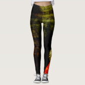 Leggings voor muziek en portret van Mozart (Voorkant)