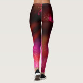 Leggings voor nachtelijke roze flats (Achterkant)