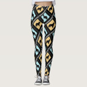 Leggings voor Newfy Diamonds (Voorkant)