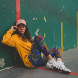 Leggings voor olieachtige inkt<br><div class="desc">Tijd om Grunge naar yoga les te brengen! Oké, misschien te veel energie voor yoga, maar hoe zit het met wat Grunge aerobics? Nu is dat een werkout! Wat je ook in hen wilt doen, ze zijn zeker leuk om naar te kijken!</div>