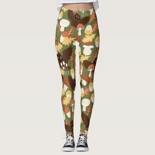 Leggings voor paddenstoelen en paddenstoelen (Voorkant)