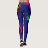 Leggings voor Paint Splash Designer - Gifts (Achterkant)