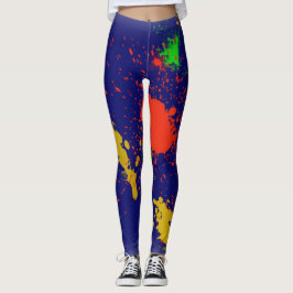 Leggings voor Paint Splash Designer - Gifts