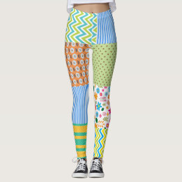 Leggings voor patchwork voor vrouwen