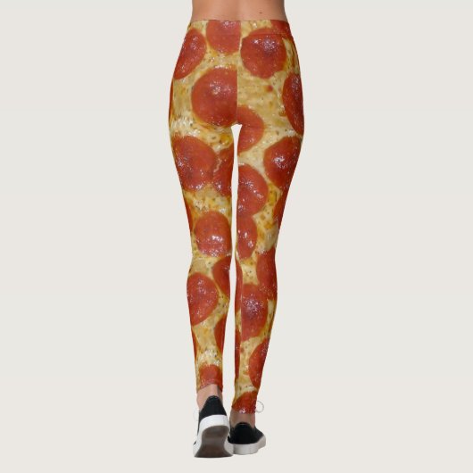 leggings voor pepperoni pizza (Achterkant)