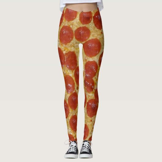 leggings voor pepperoni pizza (Voorkant)