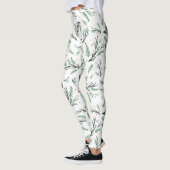 Leggings voor pijnboomtakpatroon (Links)
