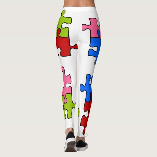 Leggings voor puzzelpuzzels (Achterkant)