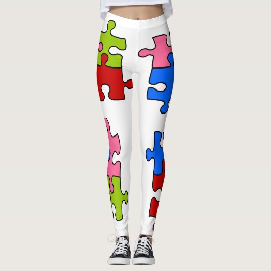 Leggings voor puzzelpuzzels (Voorkant)