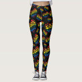 Leggings voor regenboogharten (Voorkant)
