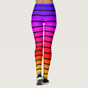 Leggings voor regenboogkleuren