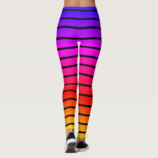 Leggings voor regenboogkleuren (Achterkant)